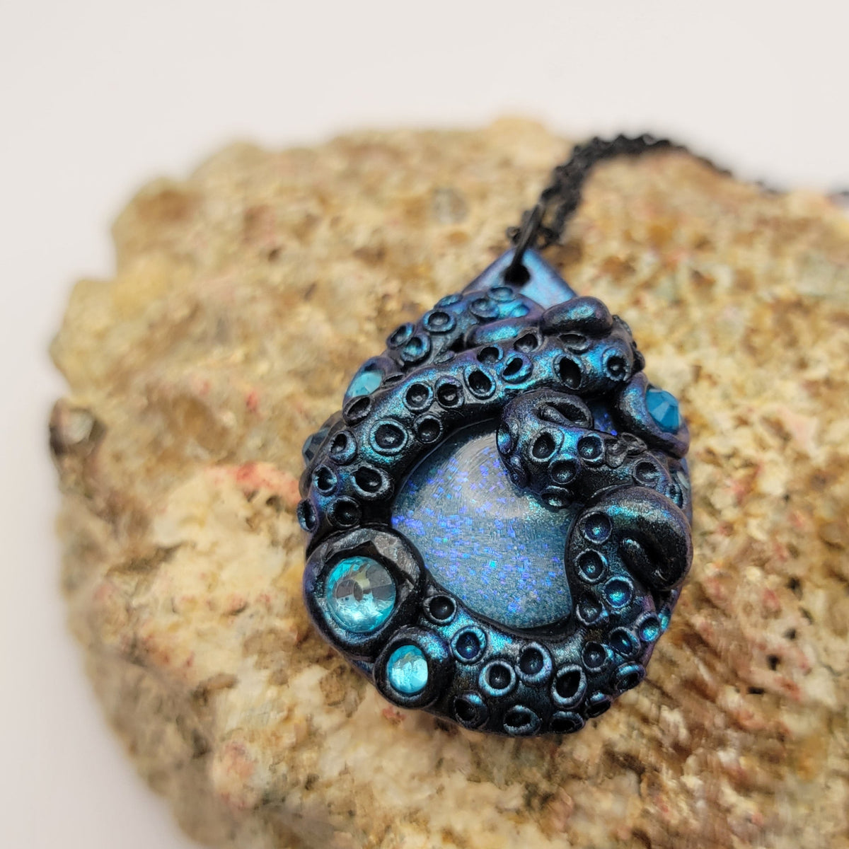 Ocean Blue Tentacle Pendant