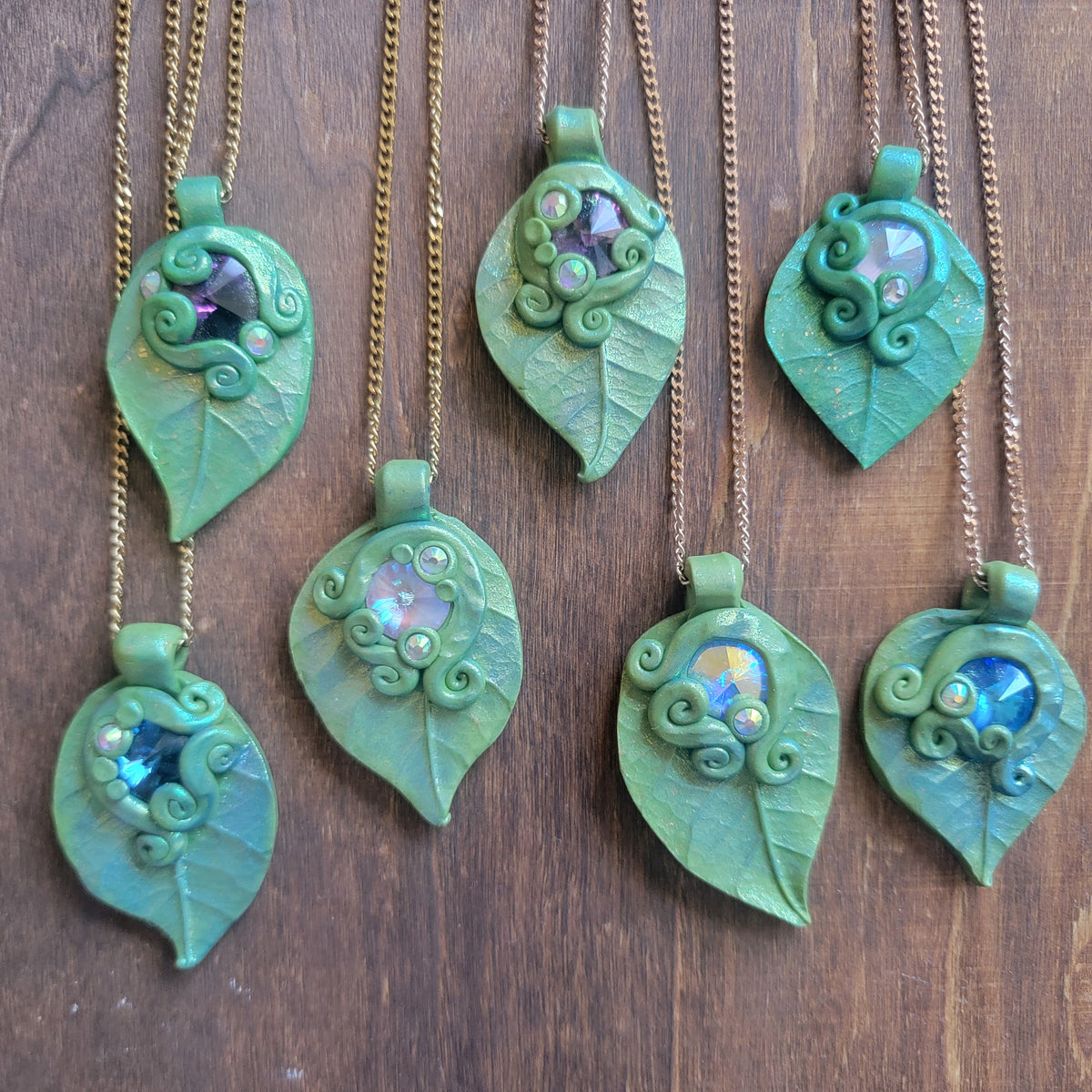 Magical Leaf Pendants (Large)