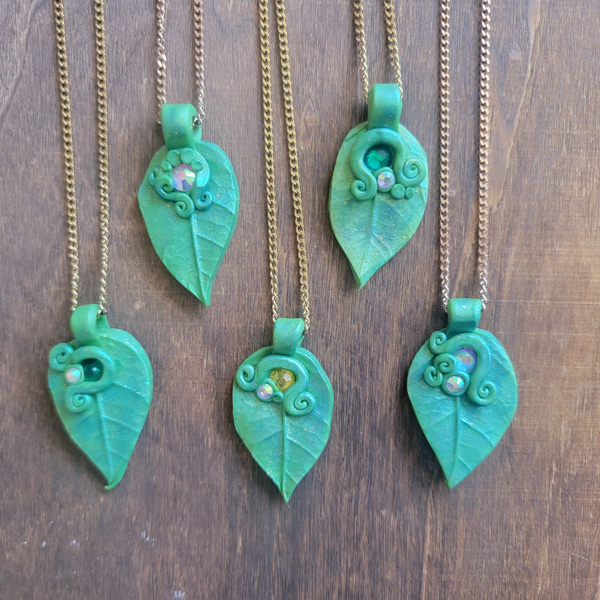 Magical Leaf Pendants (Small)