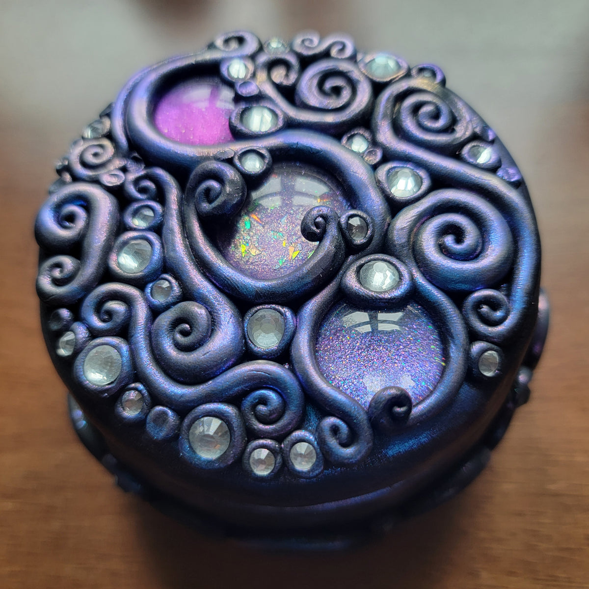 Enchanted Lilac Trinket Box