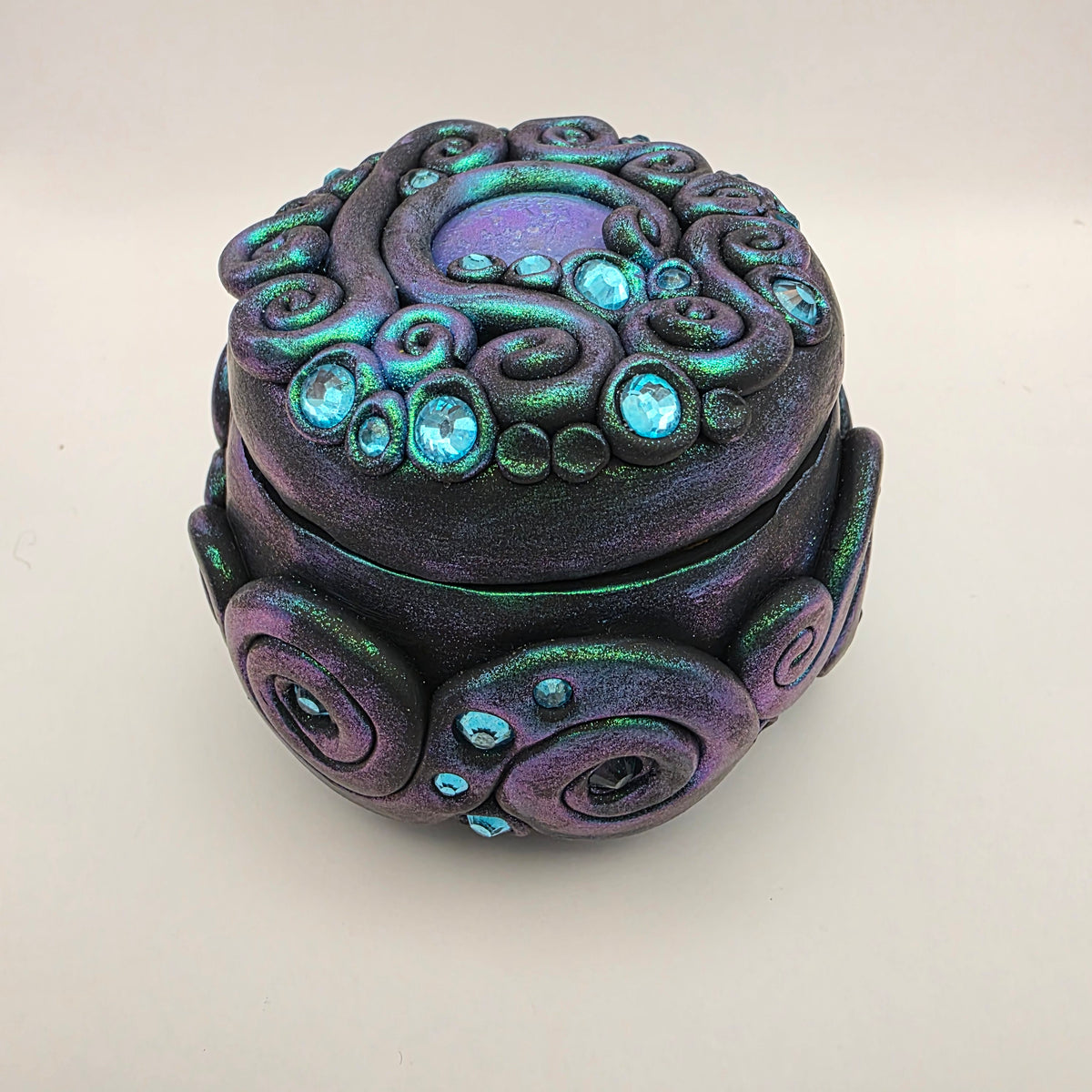 Small Mermaid Shimmer Trinket Box