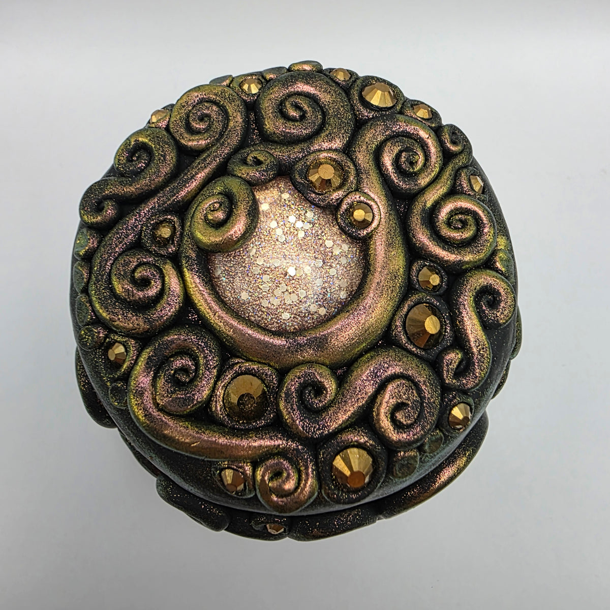 Small Rose Gold Trinket Box