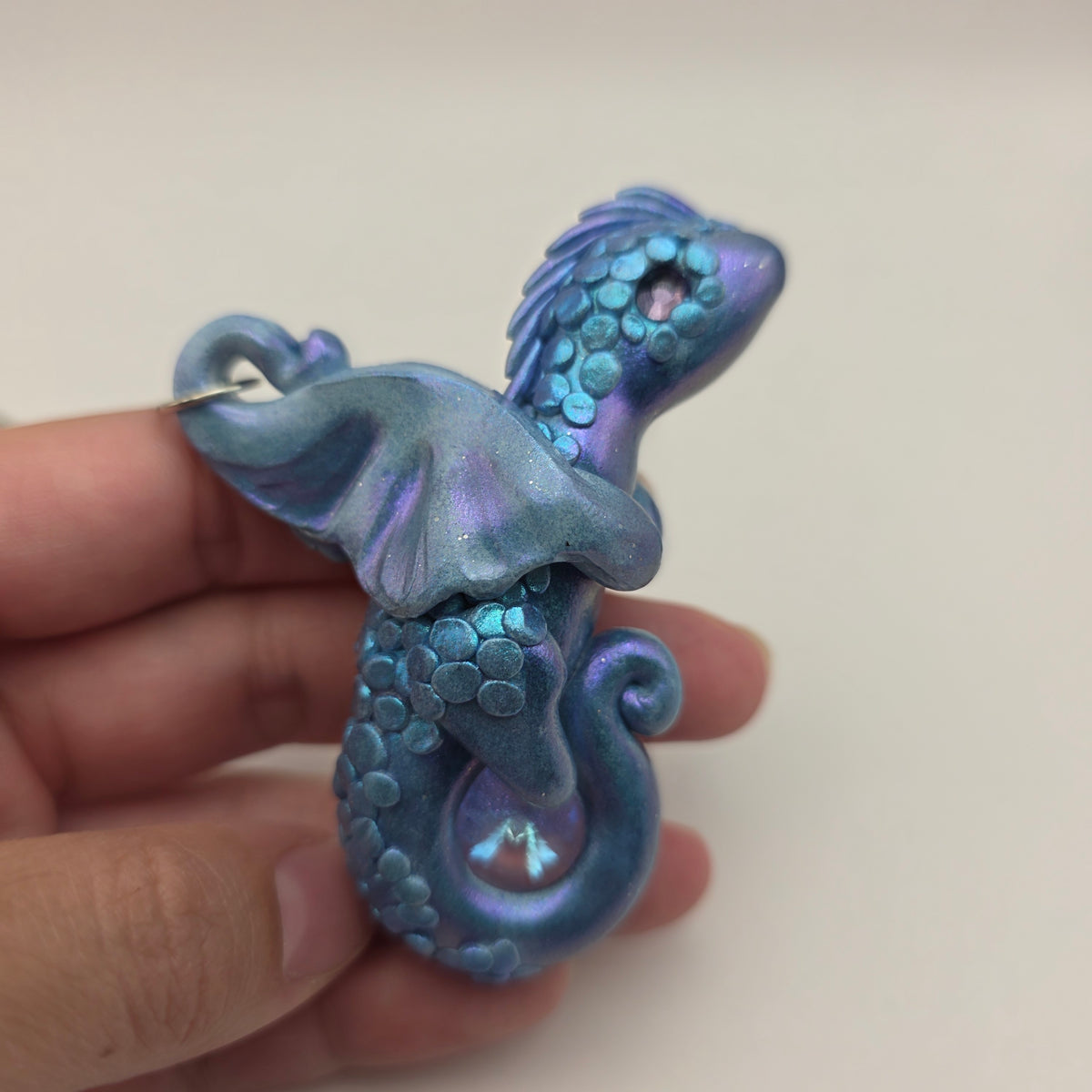Mermaid Shimmer Dragon Pendant