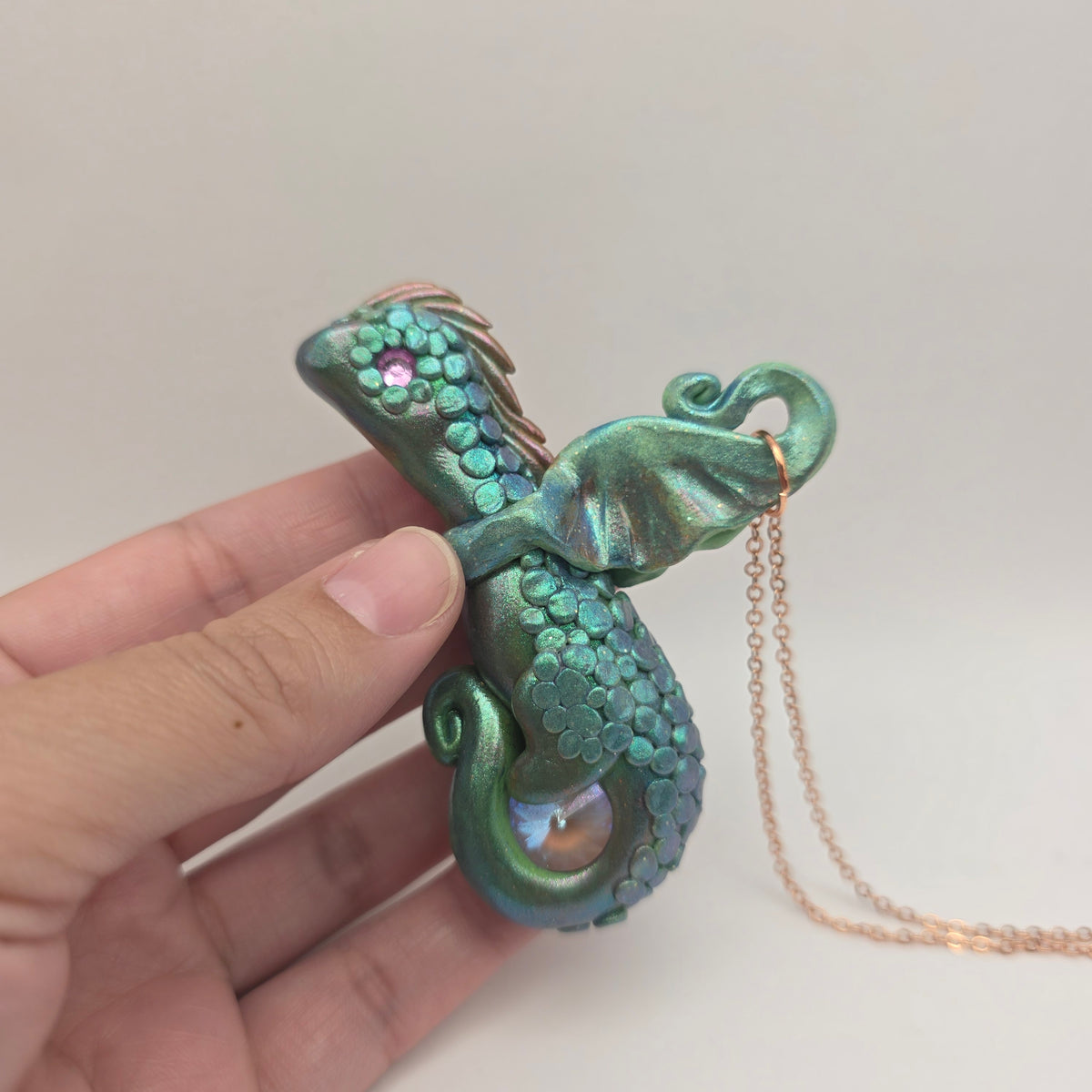 Fairy Green Dragon Pendant