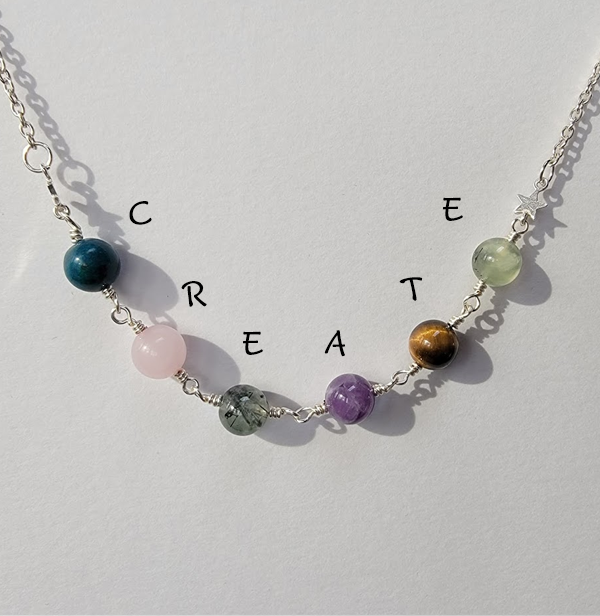 CREATE Acrostic Necklace