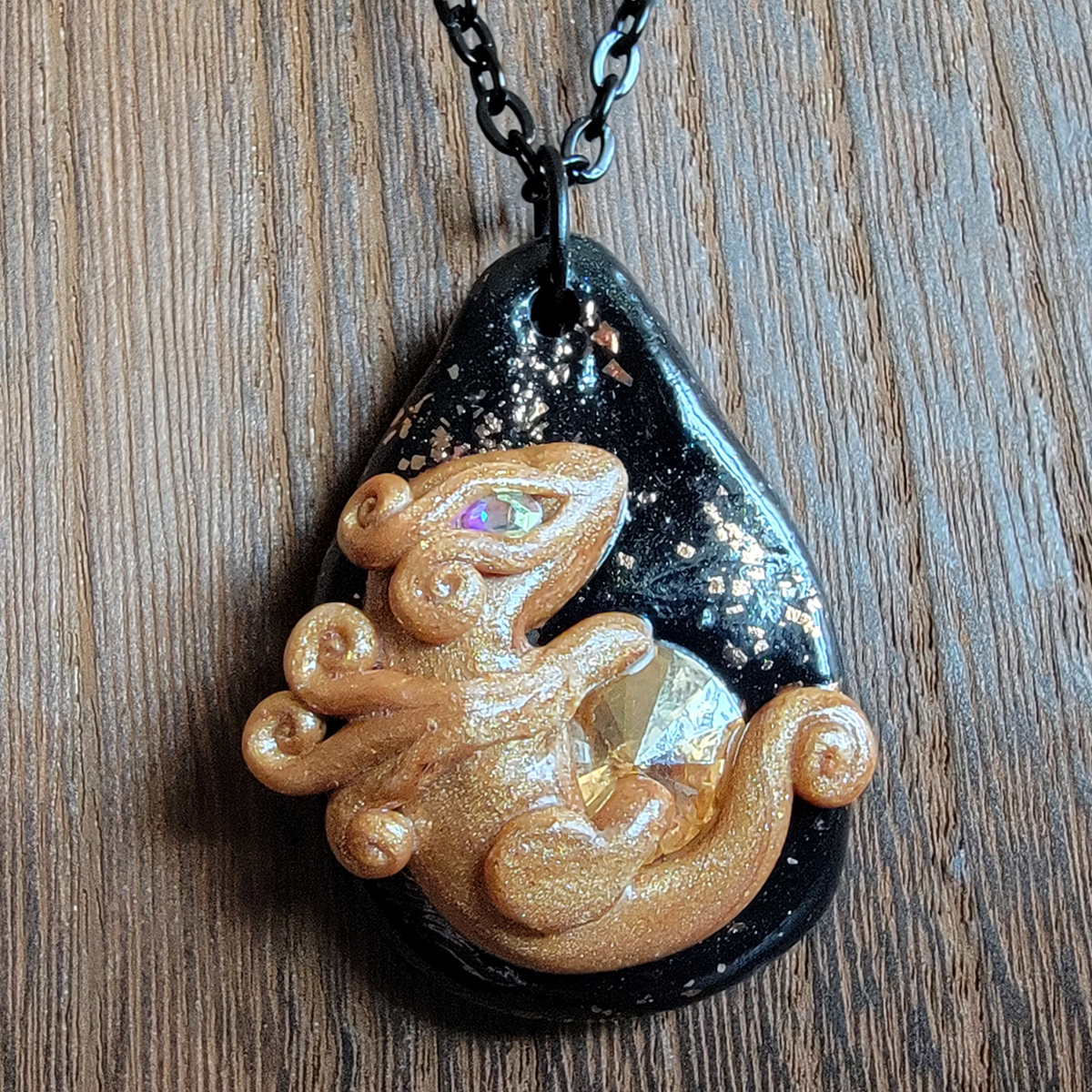 Rose Gold Treasure Dragon