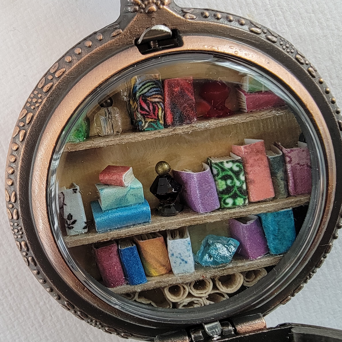 Copper Library with Potions