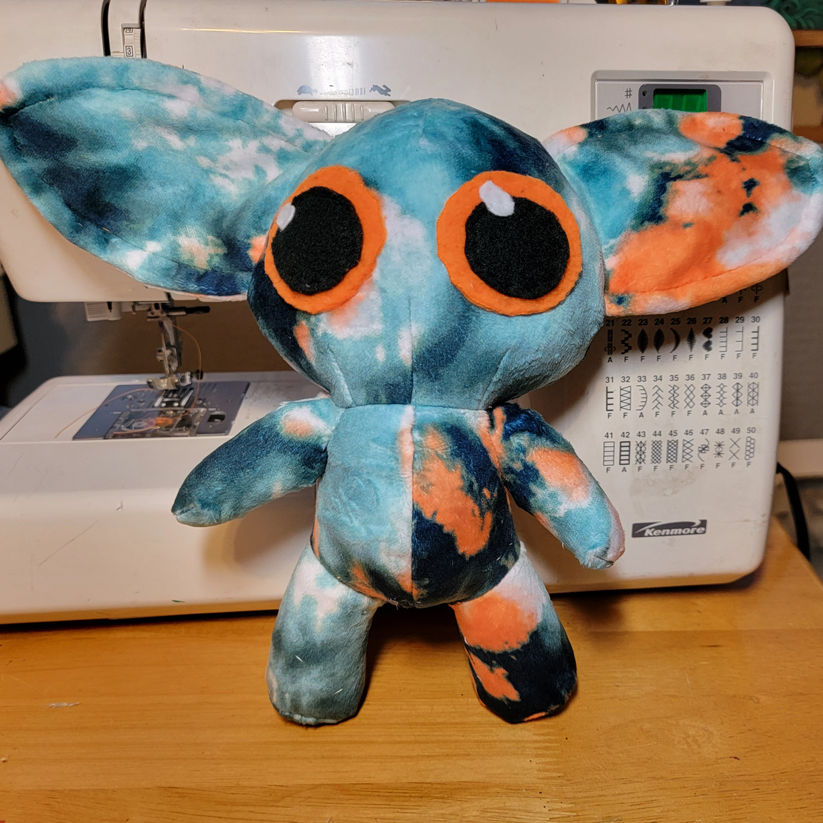 Orange Tie Dye Gremlin