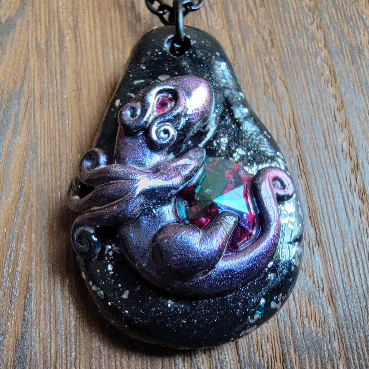 Purple Rivoli Treasure Dragon