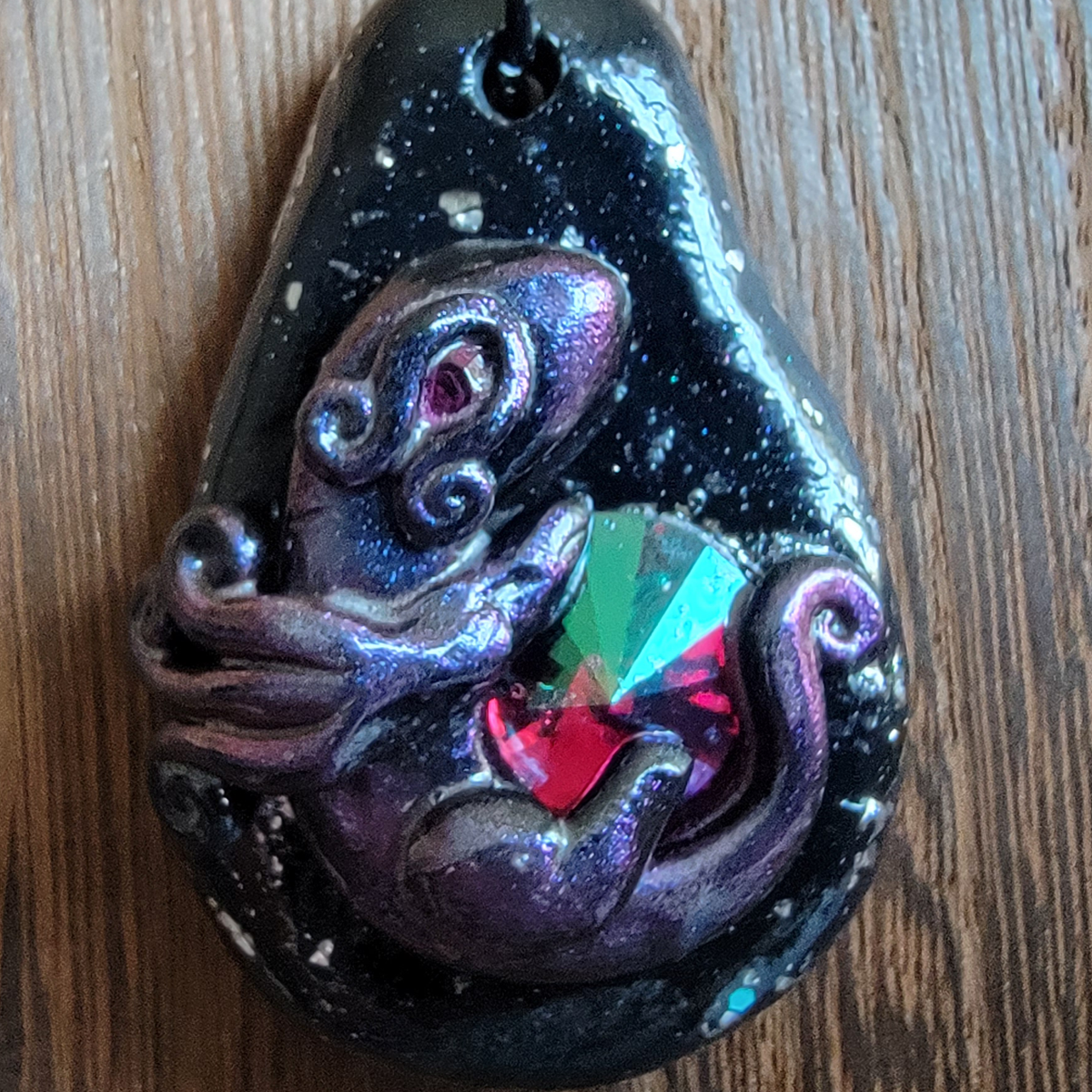 Purple Rivoli Treasure Dragon