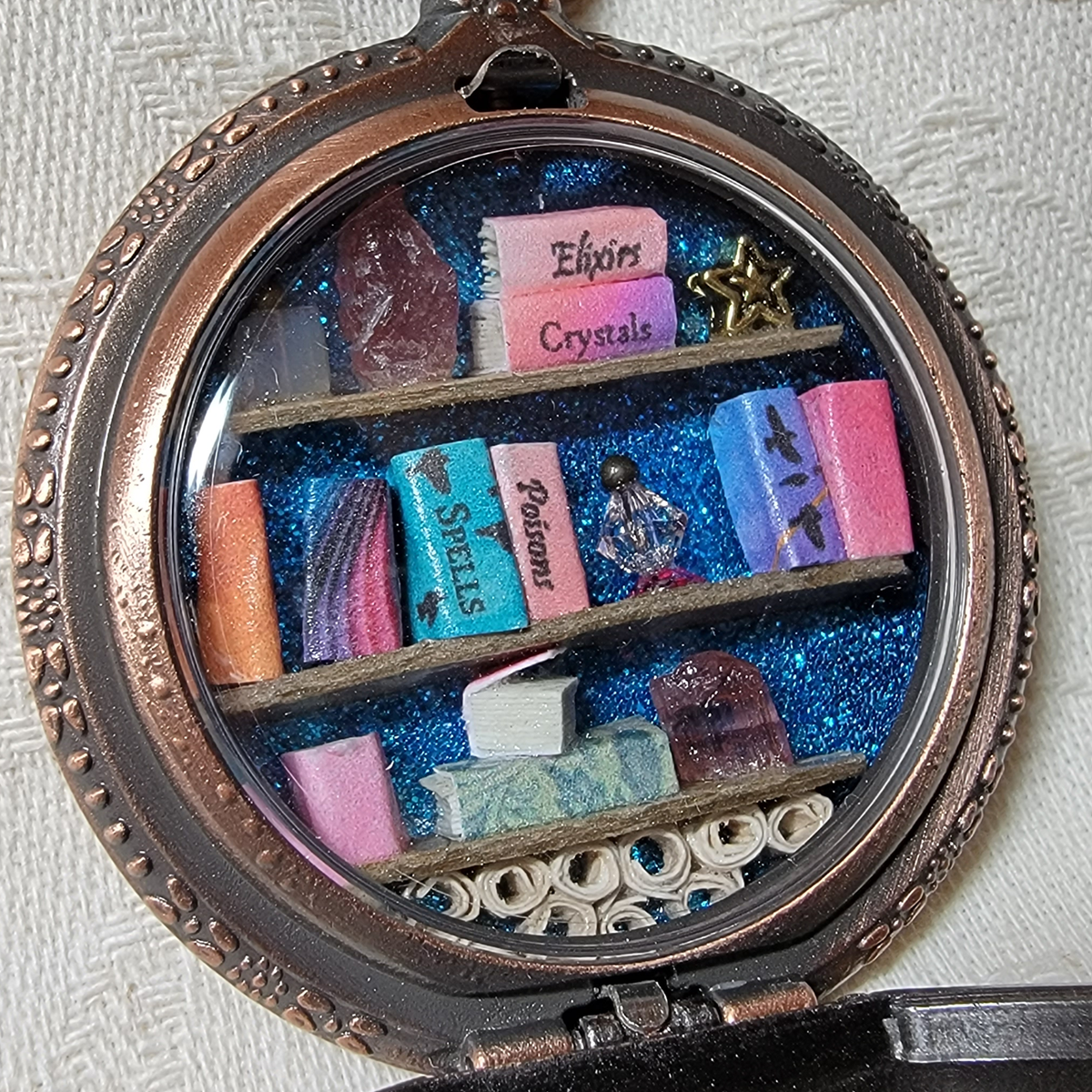 Copper Sparkle Potion Library