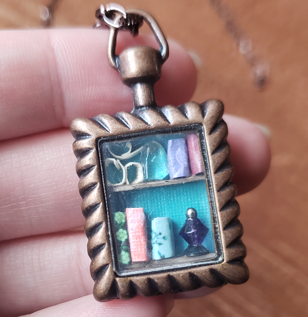 Copper Library with Quartz