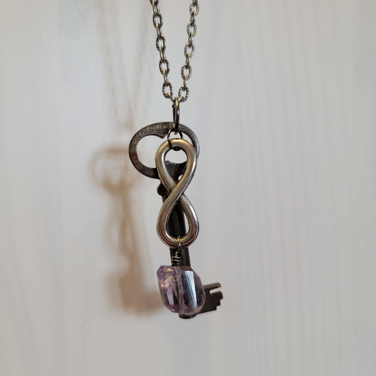 Key Trinket Infinity Necklace