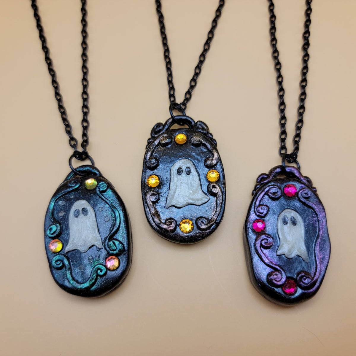 Glowing Ghost Pendants