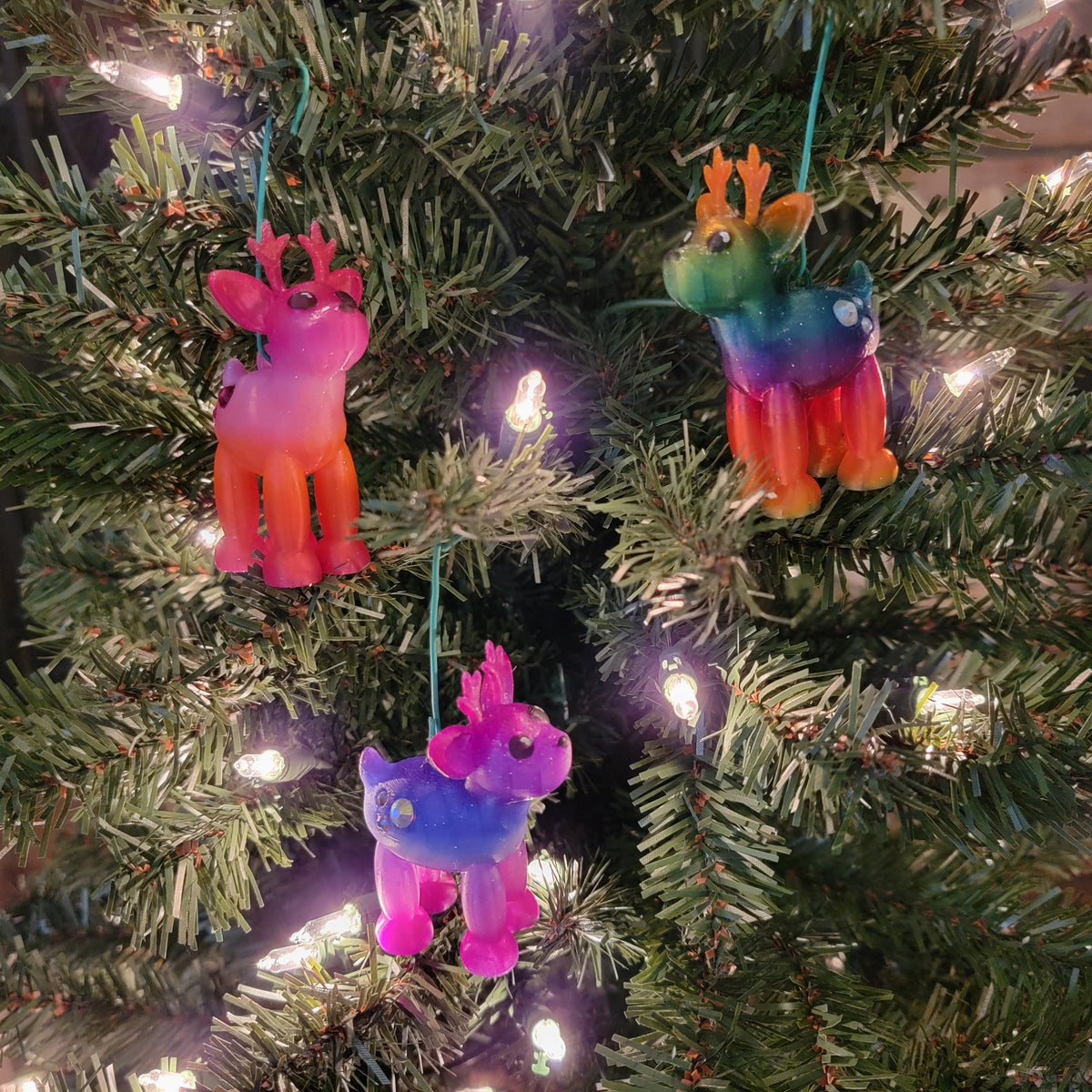 Sparkle Reindeer Ornament