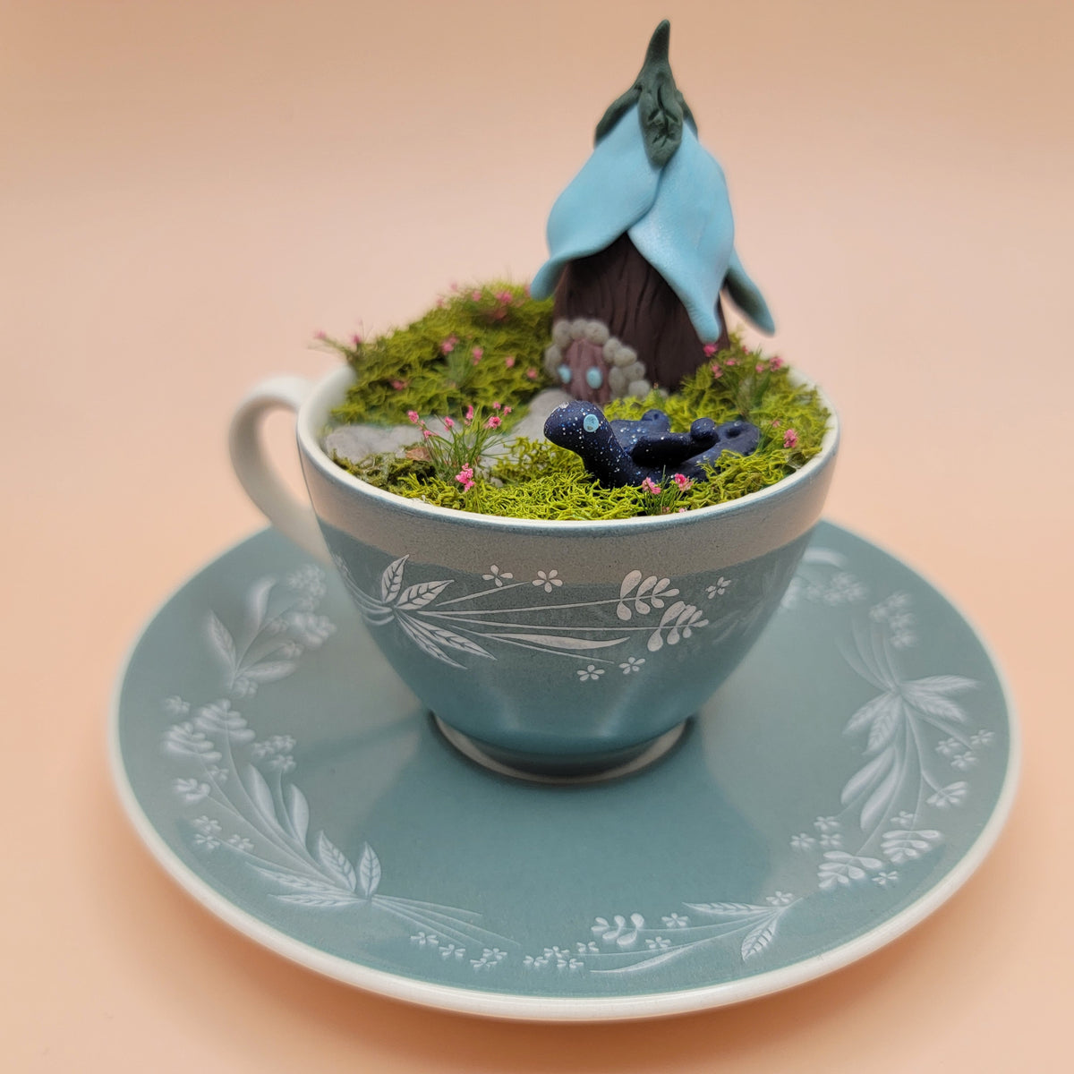 Blue Dragon Demitasse Teacup World