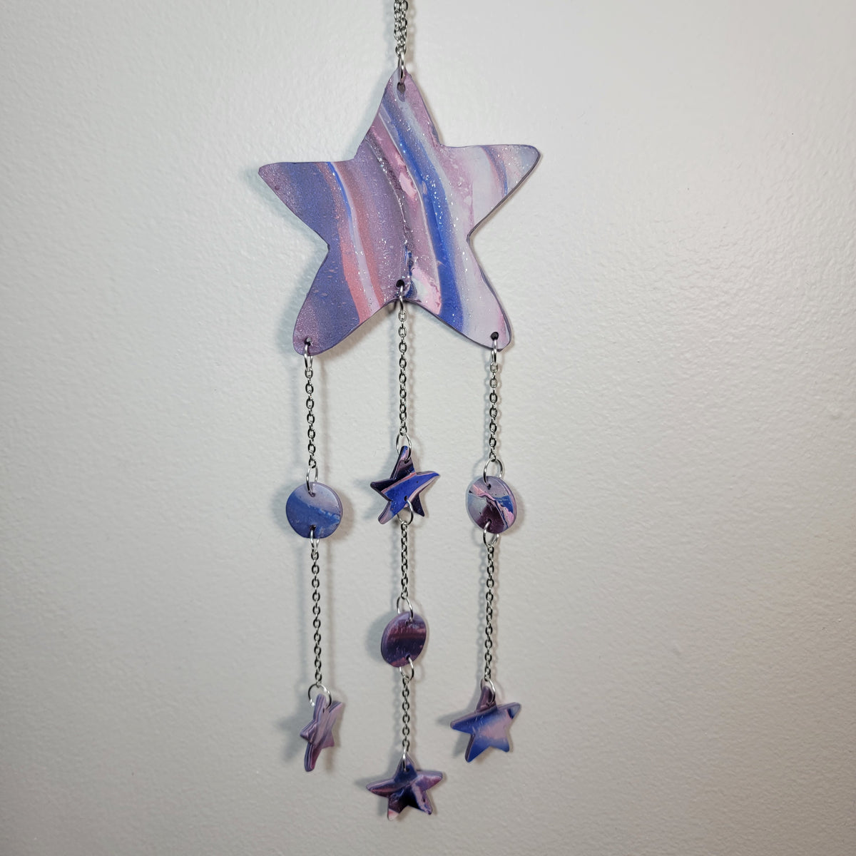 Little Star Wall Hanging (Purple & Pink)