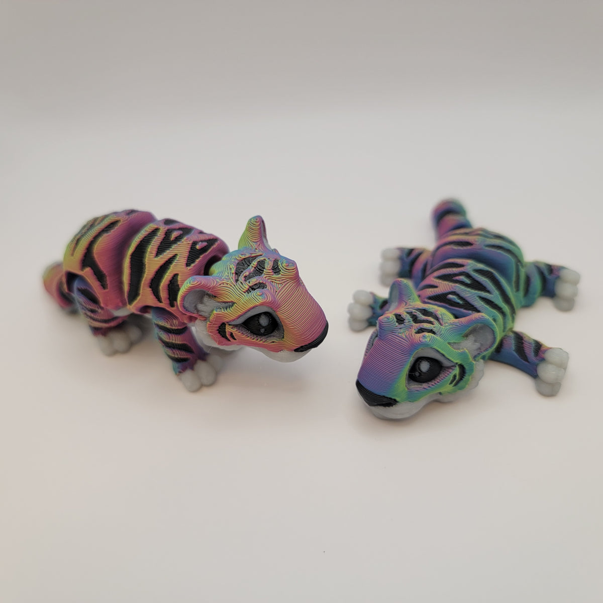 Rainbow Glow Tiger