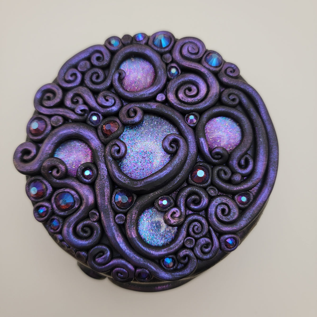 Magical Purple Trinket Box