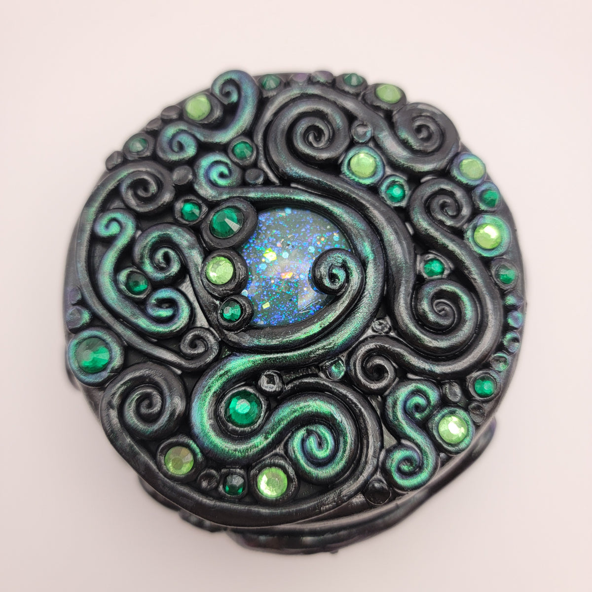 Enchanted Green Trinket Box