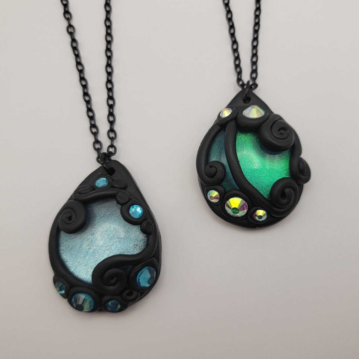 Magical Amulet Pendants (Large, Turquoise/Green)