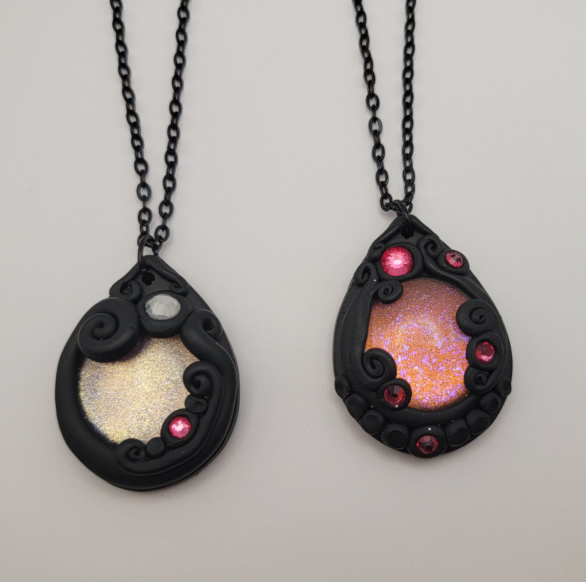 Magical Amulet Pendants (Large, Pinks)