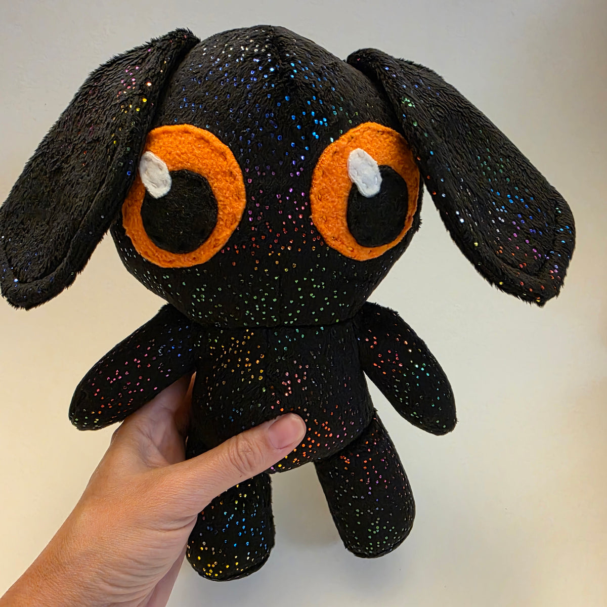 Black Sparkle Halloween Gremlin