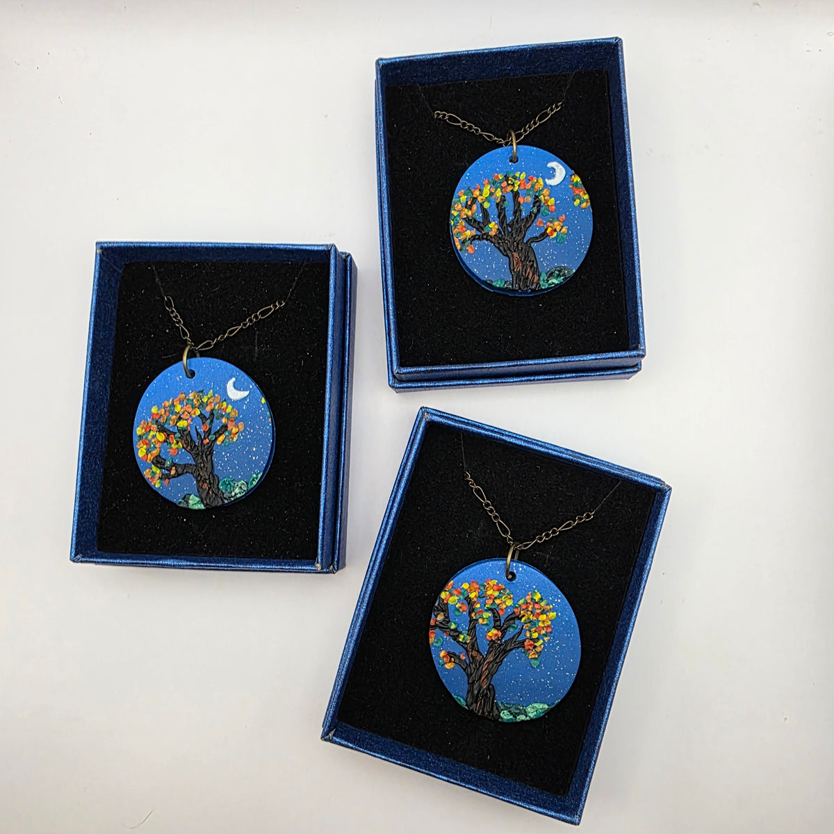 Autumn Tree Pendants