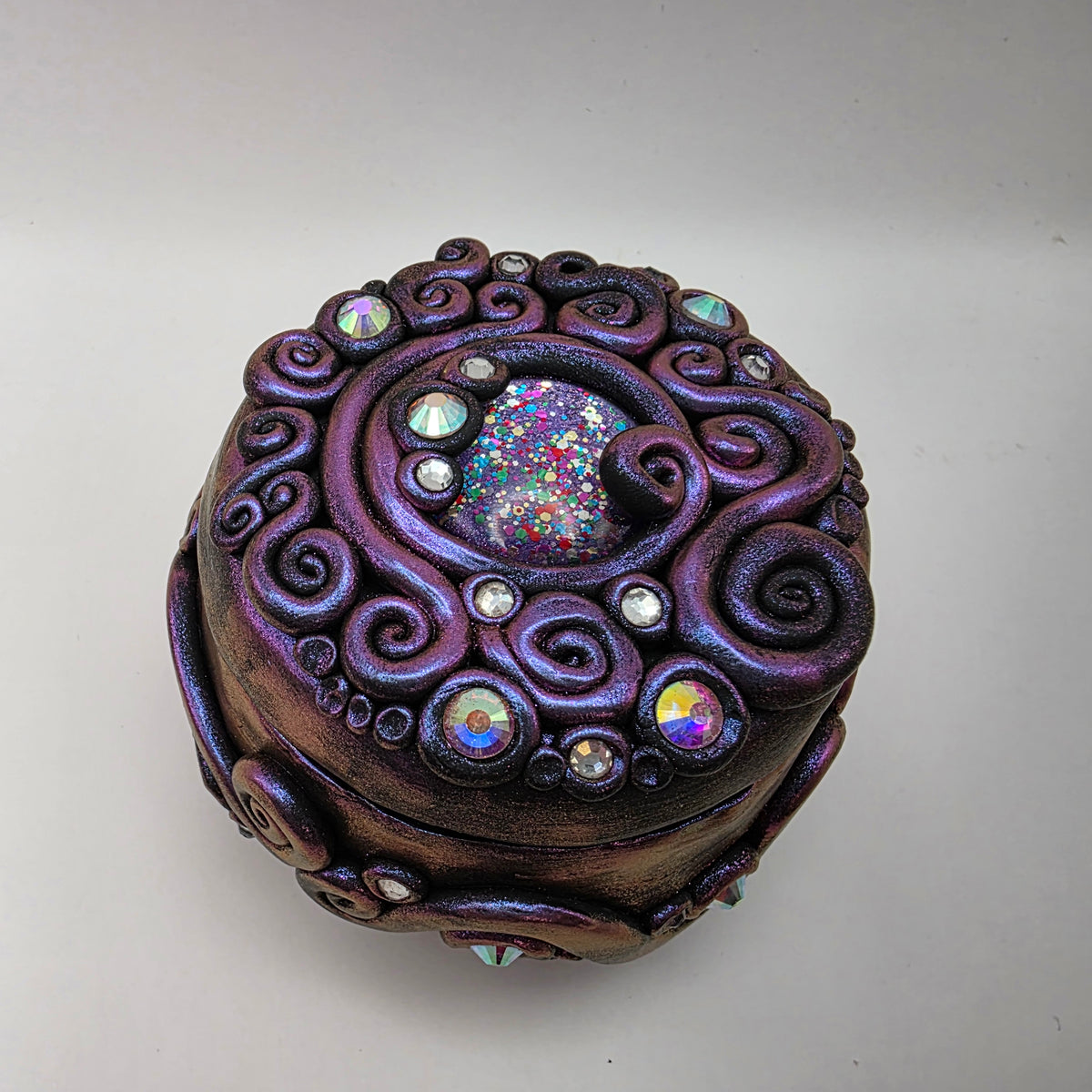 Small Glittertastic Trinket Box