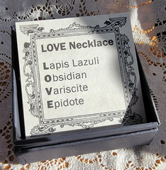 LOVE Acrostic Necklace