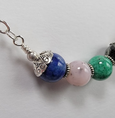 LOVE Acrostic Necklace (Opal)