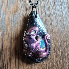 Pink-Purple Navette Treasure Dragon