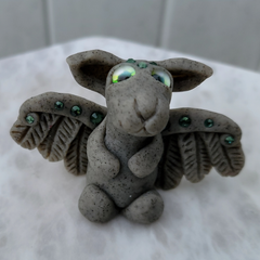 Green Rhinestone Gargoyle