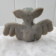 Green Rhinestone Gargoyle