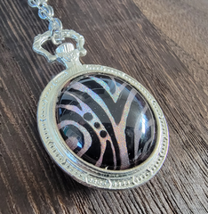 Mini Iridescent Swirl Pendant