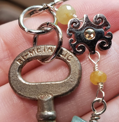 Key Charm Necklace