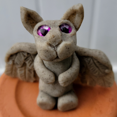 Pink-Eyed Gargoyle