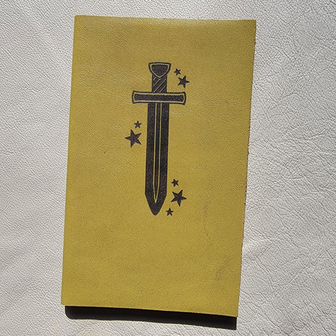 Sword Pocket Journal (Choose Color)
