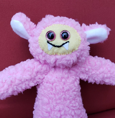 Cotton Candy Cozy Monster